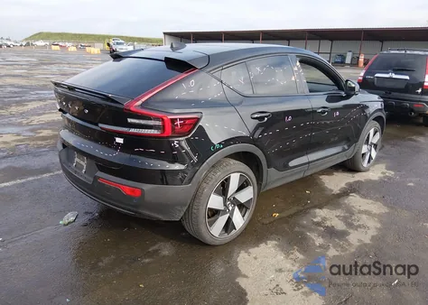 2023 Volvo C40 Recharge Pure Electric Twin Ultimate from USA, damaged, VIN YV4ED3GM8P2063394